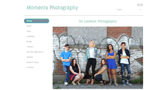 Desktop Screenshot of momentsphoto.com